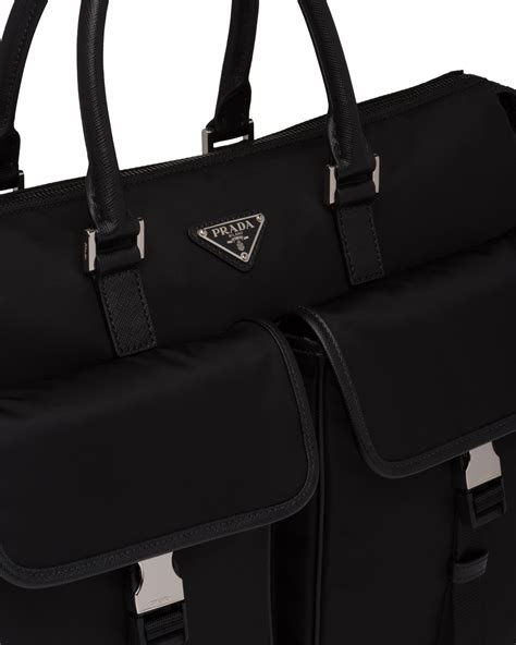 prada nylon briefcase|prada nylon bags.